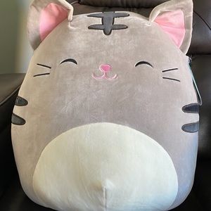 grey cat squishmallow